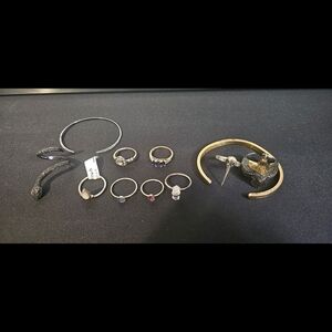 sterling silver and assorted jewellry